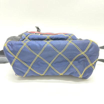 Prada Quilted Multi Backpack Bag Backpack Multicolore Silverhardware
