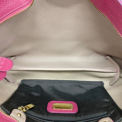 Salvatore Ferragamo Gancini Leather Handbag
