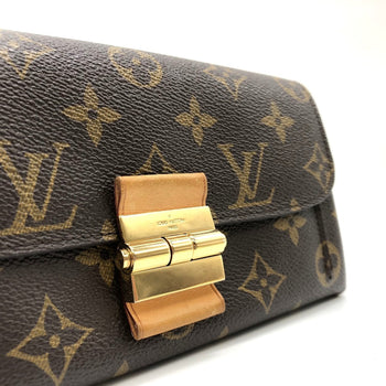 Louis Vuitton M60362 Portefeuille Elysee Long Wallet Brown Monogram Canvas Leather