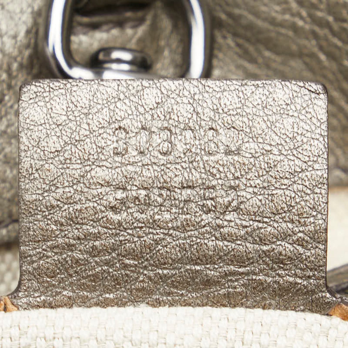 Gucci Soho Interlocking G Chain Shoulder Bag 308982 Gold Leather