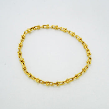 Tiffany Bracelet Hardware Micro Link 18Kyg Yellow Gold