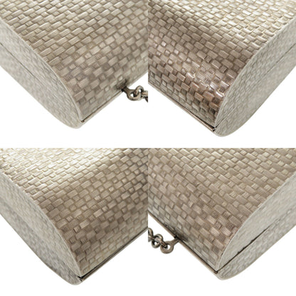 Gucci 725758 Metal Crystal Silver Chain Shoulder Bag 0347 Gucci