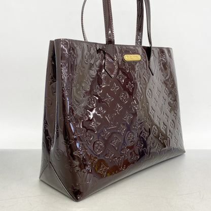 Louis Vuitton Vernis Wilshire Mm Tote Bag M91645 Amaranth
