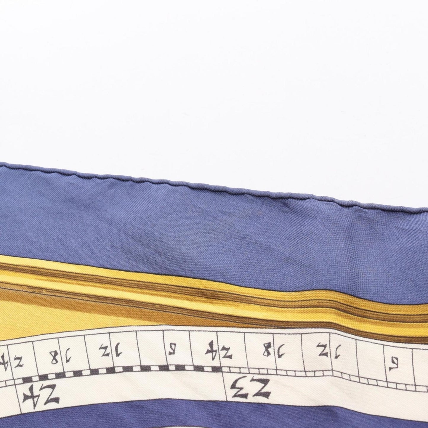 Hermes Herms Dies Et Hore Carr 90 Silk Scarf