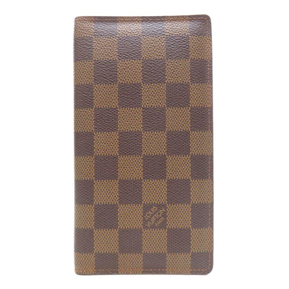 Louis Vuitton N61823 Porte-Valeur Carte-Crdit Bifold Wallet (No Coin Purse) Damier Canvas