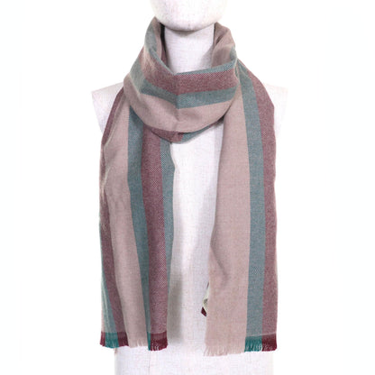 Gucci 387574 4G200 100% Wool Sherry Line Fringed Shawl/Stole/Scarf