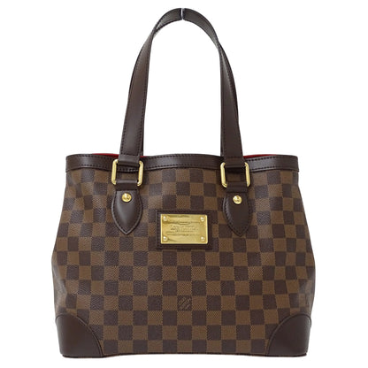 Louis Vuitton Damier Hampstead Pm Tote Bag N51205 Brown