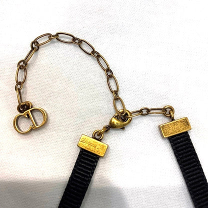 Christian Dior Dior J'Adior Bronze Gold Necklace Choker J'Adore Kb-9944