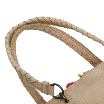 Bottega Veneta Intrecciato Handbag In Beige