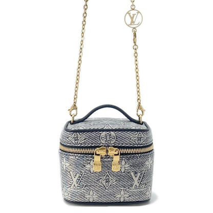 Louis Vuitton Chain Shoulder Bag Monogram Laminated Jacquard Micro Vanity M82467 Louis Vuitton