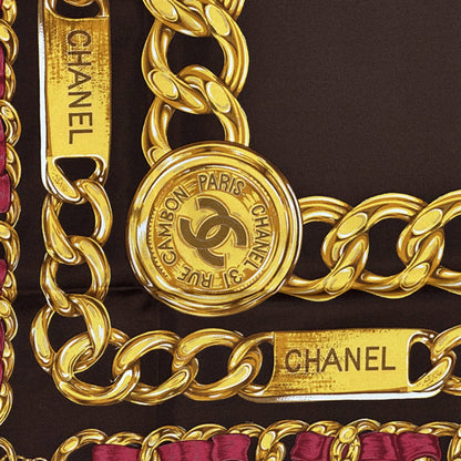 Chanel Cambon Scarf With Coco Mark