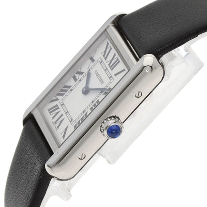 Cartier Tank Solo Sm Wsta0030 Watch In Stainless Steel