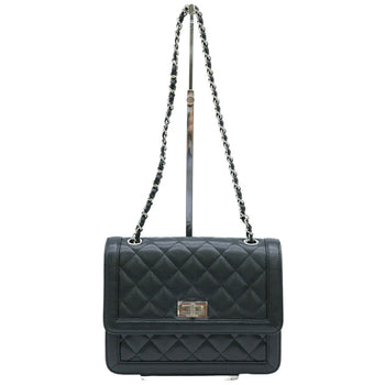 Chanel Caviar Skin 2.55 Shoulder Chain Black Seal Included 6935244