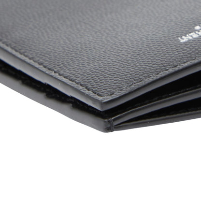 Saint Laurent Continental Wallet 396308 Black Leather