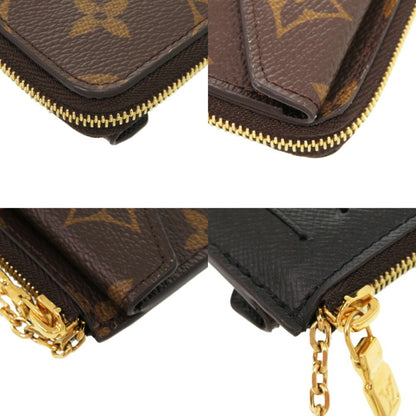 Louis Vuitton Porte Carte Recto Verso Monogram M69431 Ic Tag Lv Brown Card Case 0655Louis Vuitton