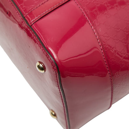 Gucci Micro Guccissima Handbag 309614 Pink Enamel