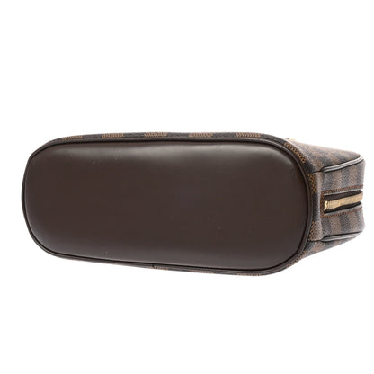 Louis Vuitton Damier Saria Mini Brown N51286 Women'S Canvas Handbag