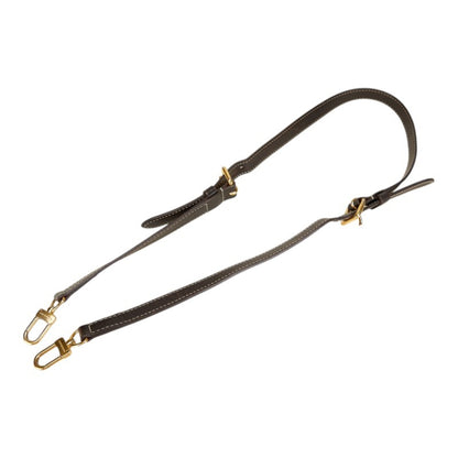 Louis Vuitton Shoulder Strap Brown Leather