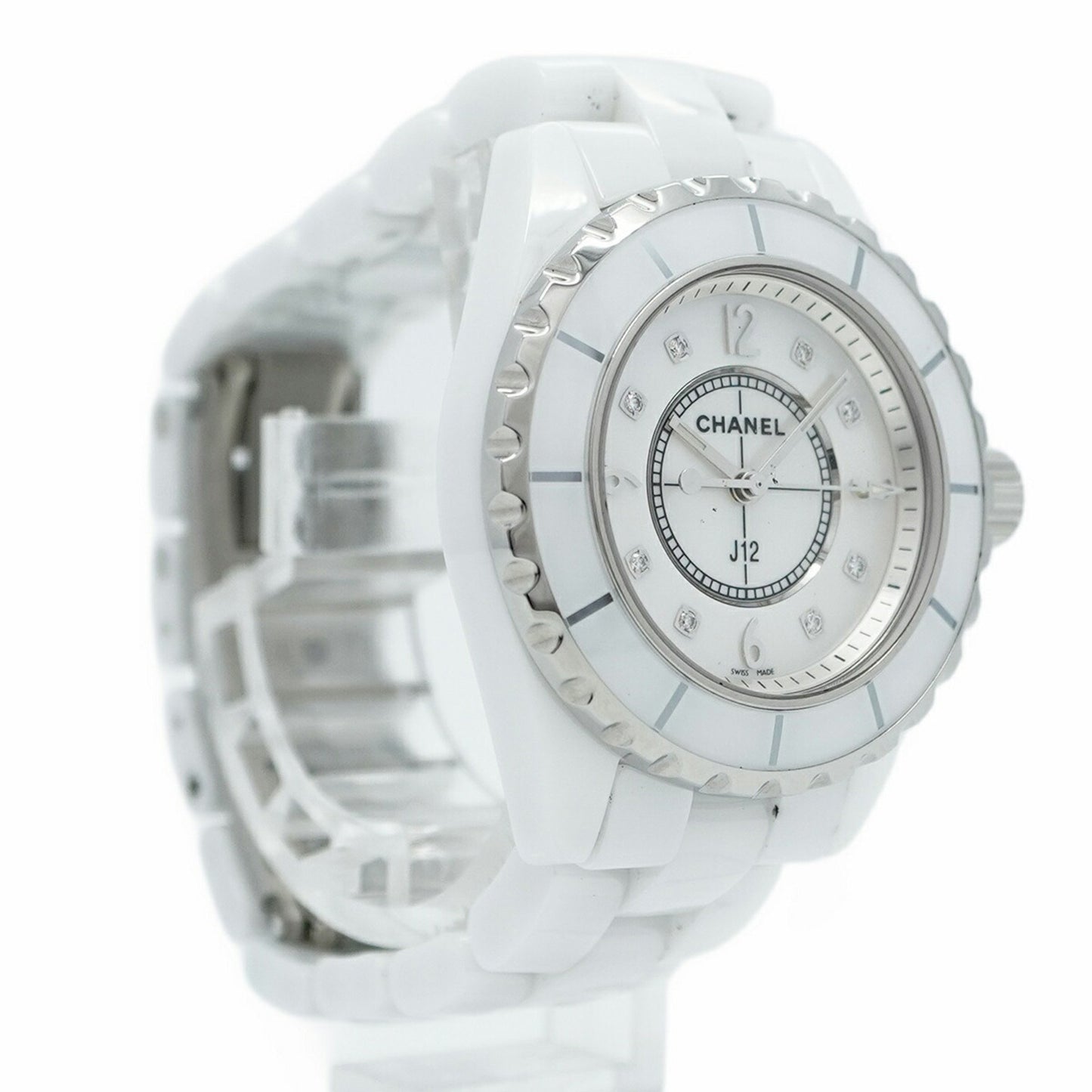 Chanel J12 H2422 White Dial