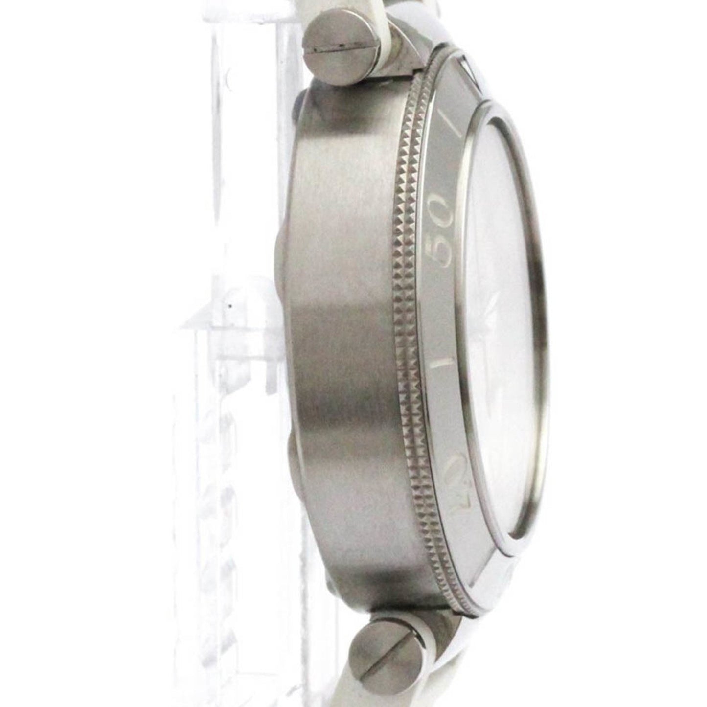 Cartier Pasha Seatimer Steel Quartz Mid Size Watch W3140005 Polished