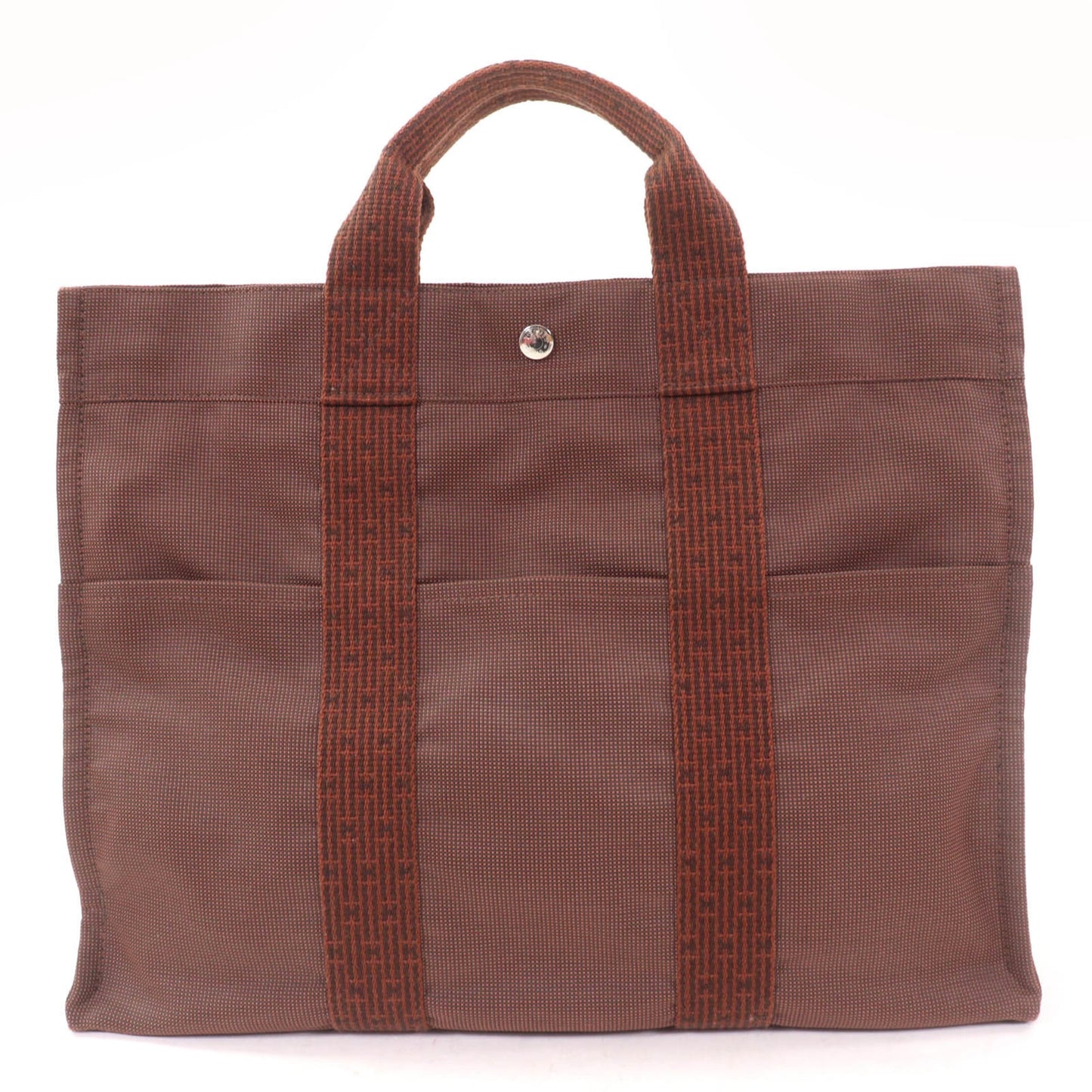 Hermes Air Line Mm Silver Hardware Tote Bag With Padlock And Key