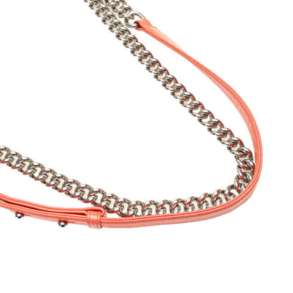 Chanel Coco Mark Boy 25 Shoulder Bag In Orange