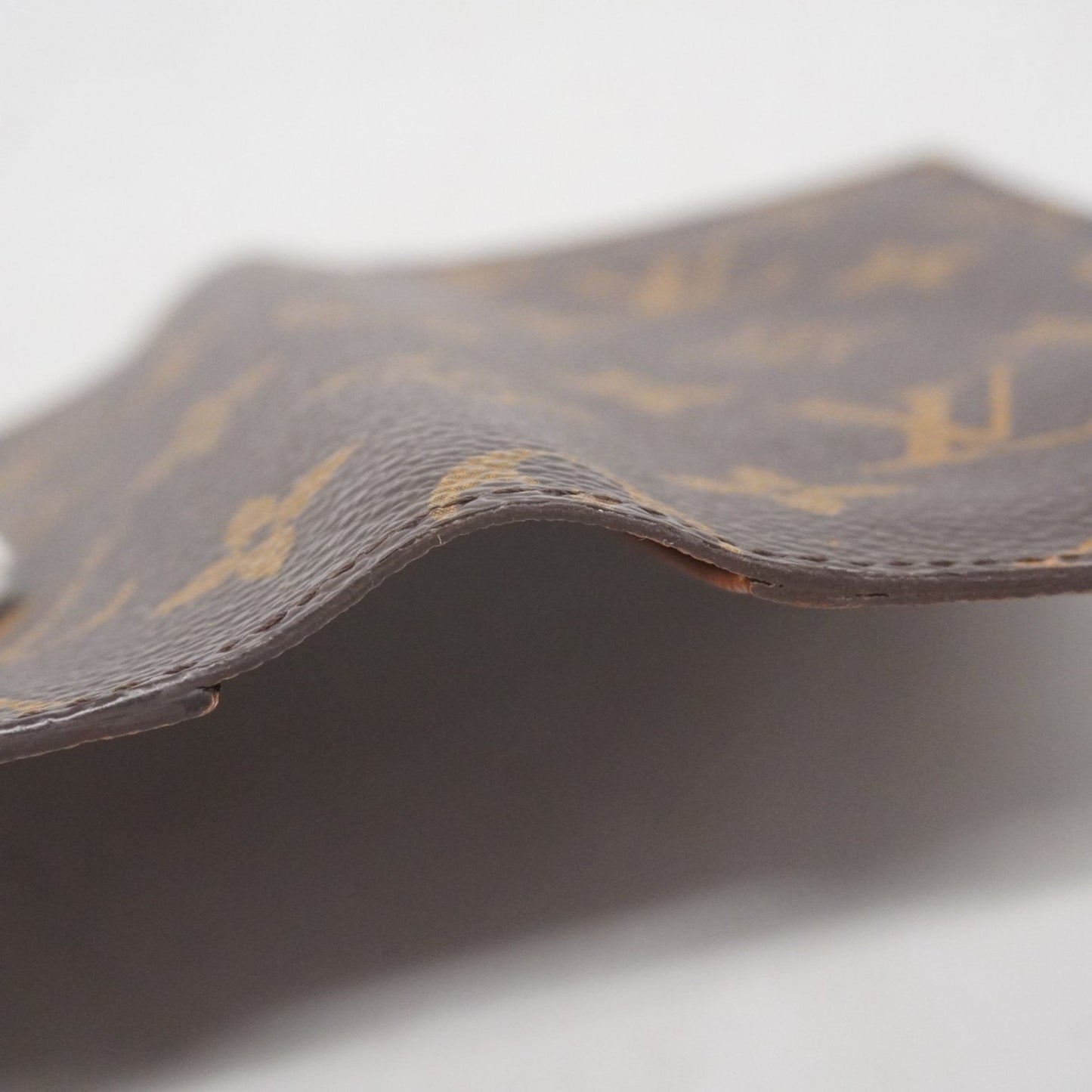 Louis Vuitton Monogram Agenda Poche Planner Cover M56340 Brown