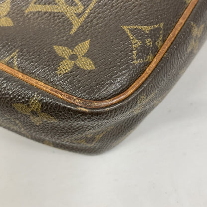 Louis Vuitton Monogram Compigne 23 Clutch Bag M51847 Brown