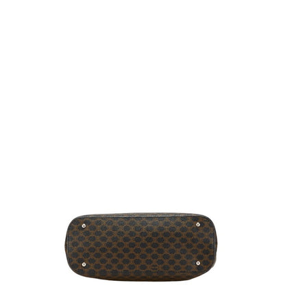 Celine Macadam Handbag In Black