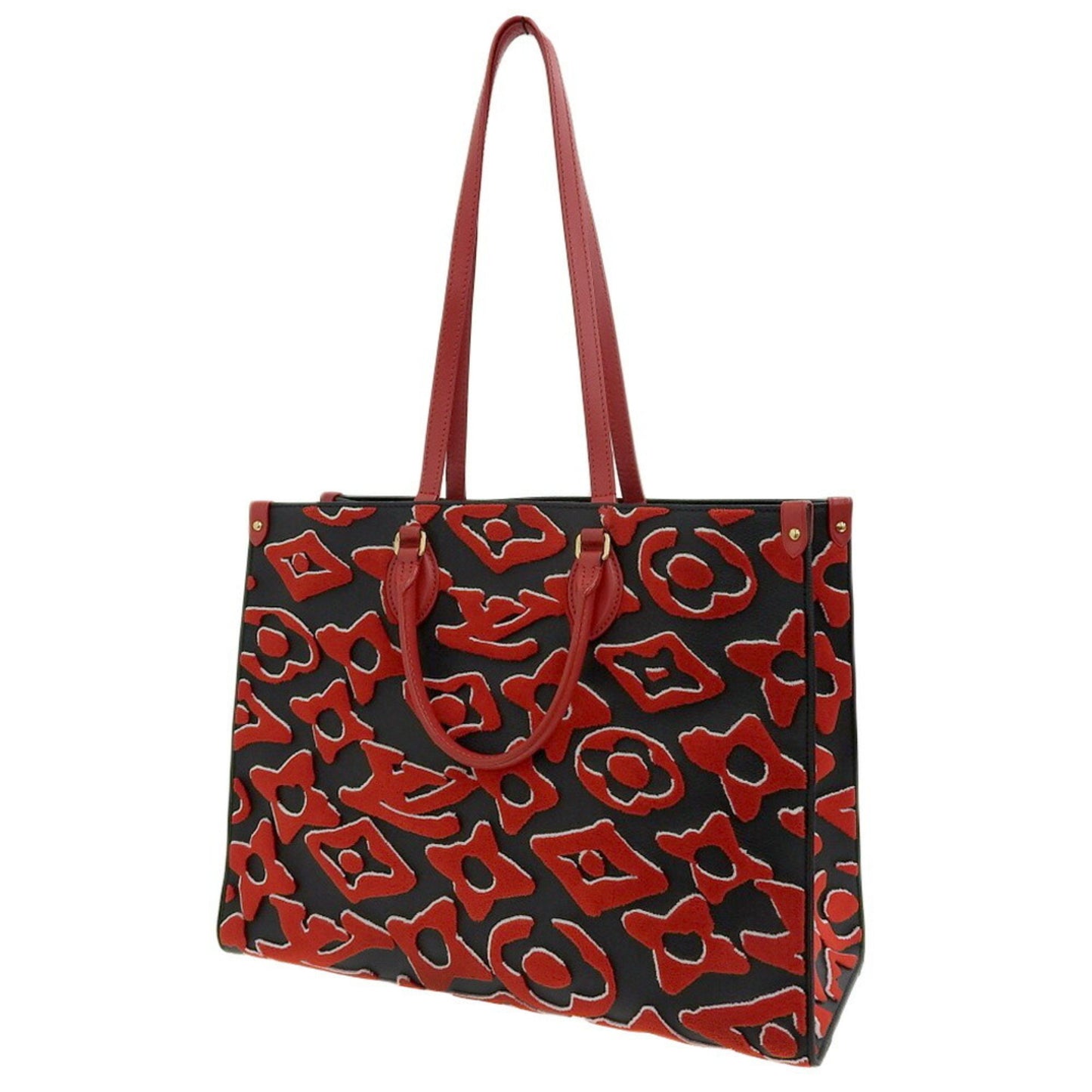 Louis Vuitton X Urs Fischer Monogram Tufted Tuftage On The Go Gm M45562 Collaboration