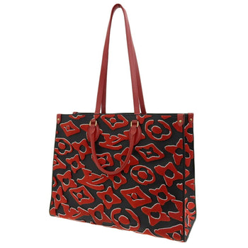 Louis Vuitton X Urs Fischer Monogram Tufted Tuftage On The Go Gm M45562 Collaboration
