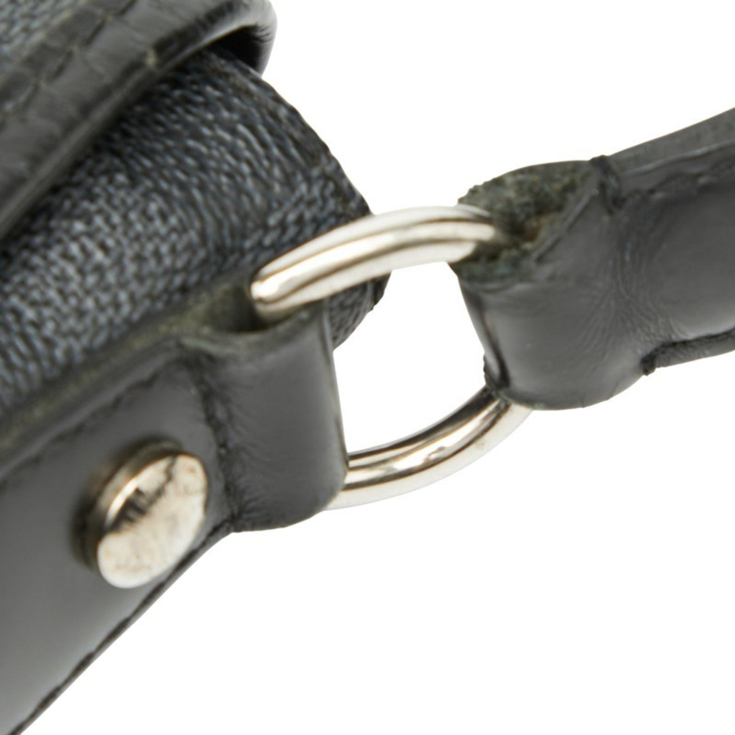 Louis Vuitton Damier Graphite Daniel Mm Crossbody Shoulder Bag N58029 Black Leather