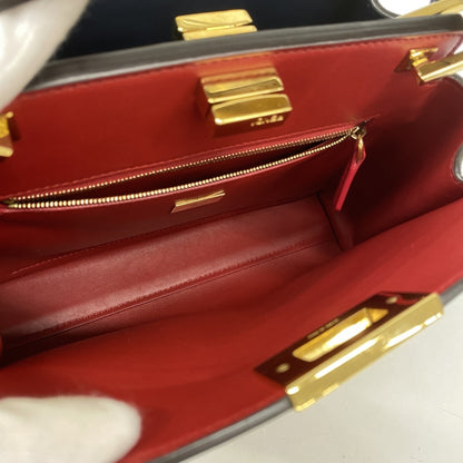 Fendi Peekaboo Leather Handbag