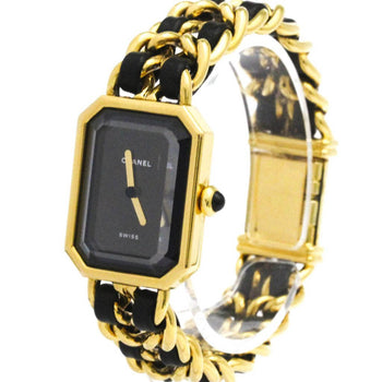 Chanel Premiere Size M Gold Plated Quartz