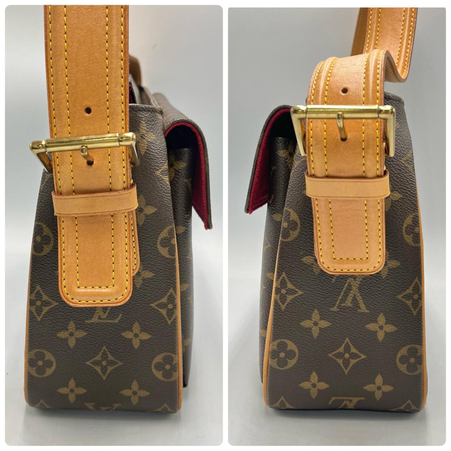 Louis Vuitton Viva Cite Gm One-Shoulder Bag M51163 Monogram Canvas