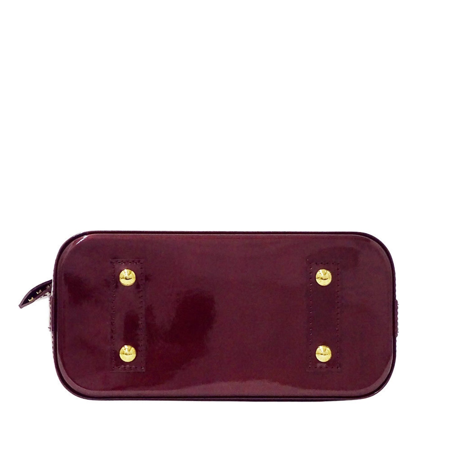 Louis Vuitton Women'S Monogram Vernis Alma Bb Rouge Fauvist Bag M91676