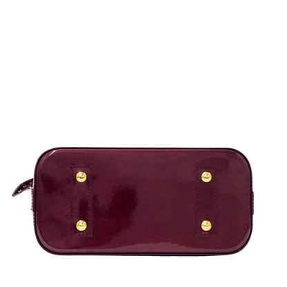 Louis Vuitton Women'S Monogram Vernis Alma Bb Rouge Fauvist Bag M91676