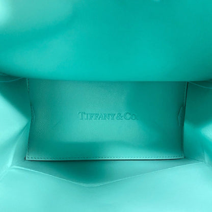 Tiffany&Co. Tiffany Cat Street Shoulder Tote Bag Blue