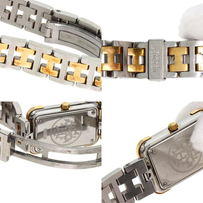 Hermes Cr1.220 Cloajour Watch Stainless Steel Ssxgp