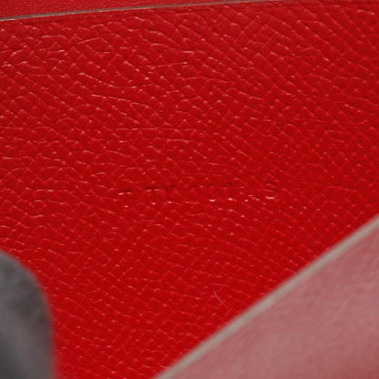 Hermes Herms Etui Smart Classic Rouge Piment Bifold Wallet