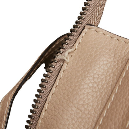 Celine Luggage Micro Shopper Handbag In Beige Leather