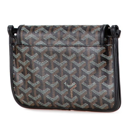 Goyard Plumet Pouch Wallet Black Leather
