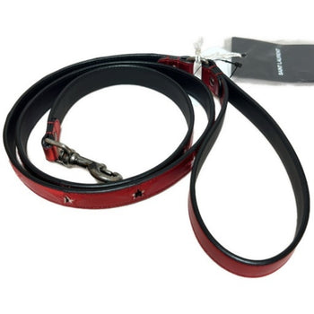 Saint Laurent Dog Leash With Star Motif