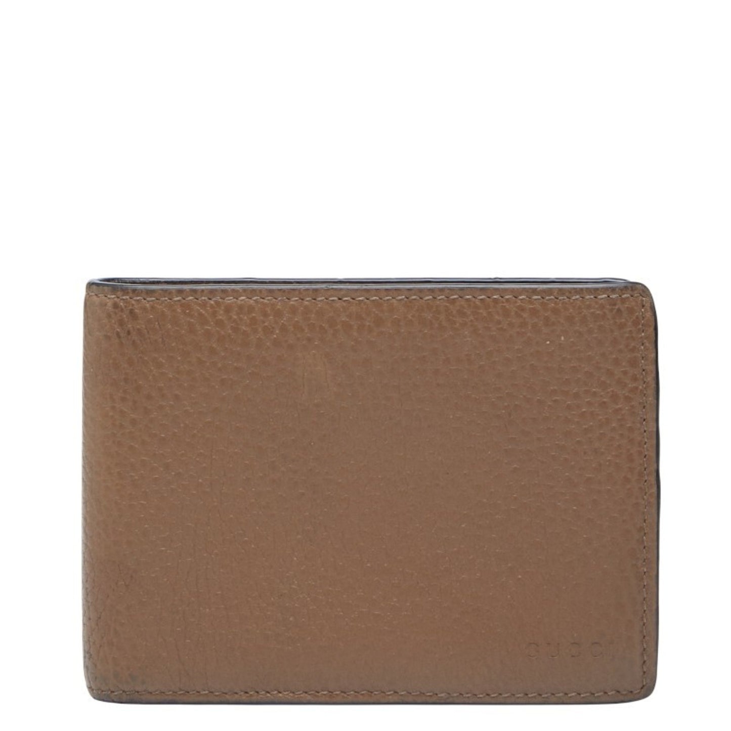 Gucci Bifold Wallet 367287 Brown Leather