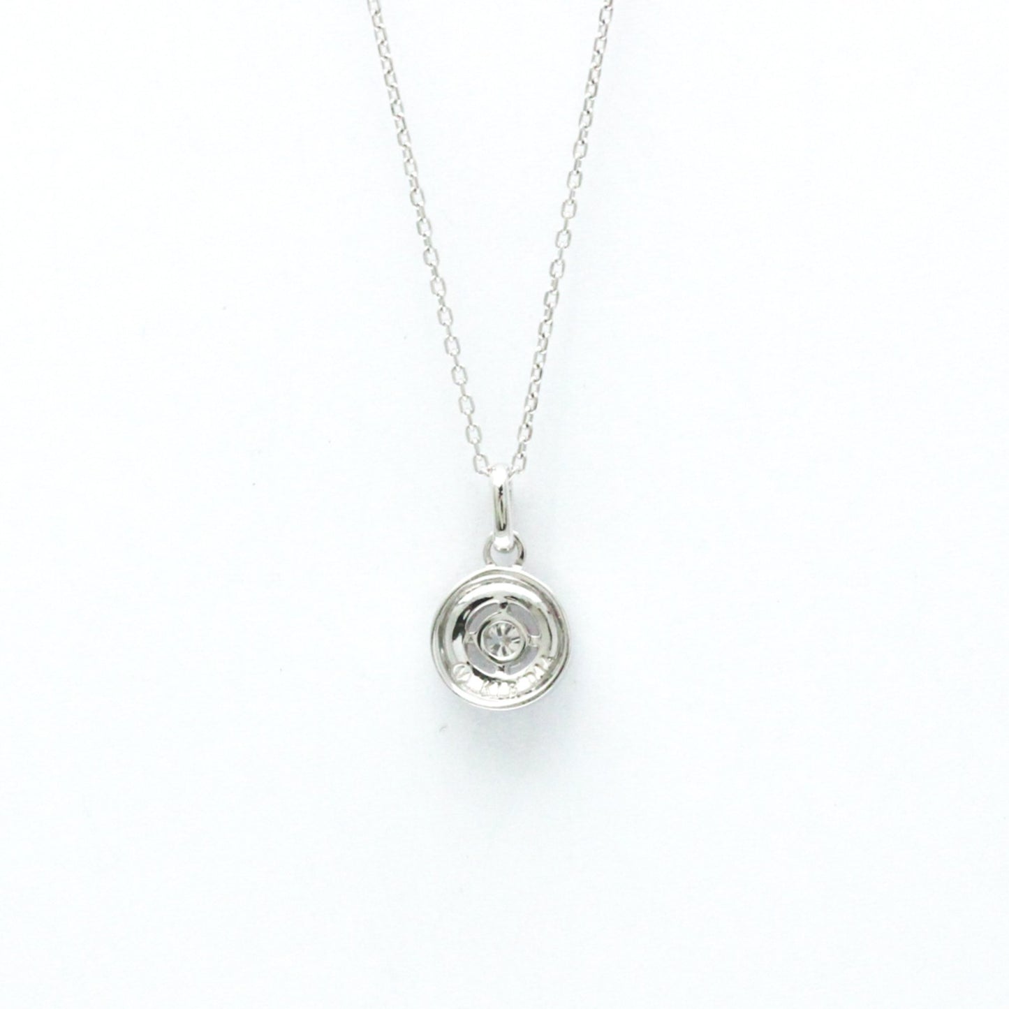 Vendome Aoyama Circle Diamond Necklace White Gold (18K) Diamond Men