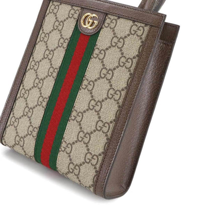 Gucci Ophidia 2Way Hand Shoulder Bag Gg Supreme Canvas Leather Beige Brown 772317 Bag