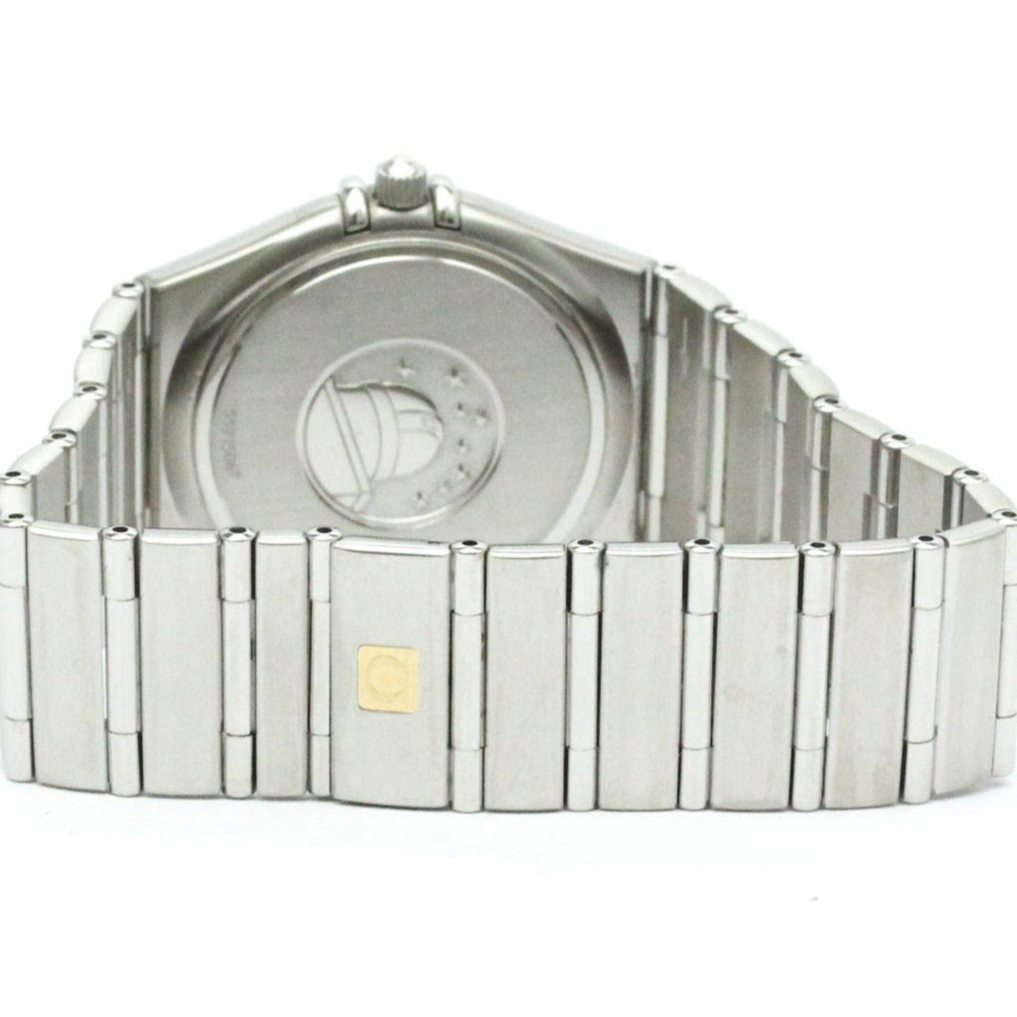 Polished Omega Constellation Stainless Steel Quartz