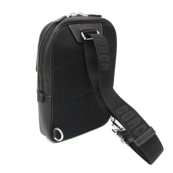 Coach Track Pack With Tartan Plaid Print Cc029 Men'S Leather