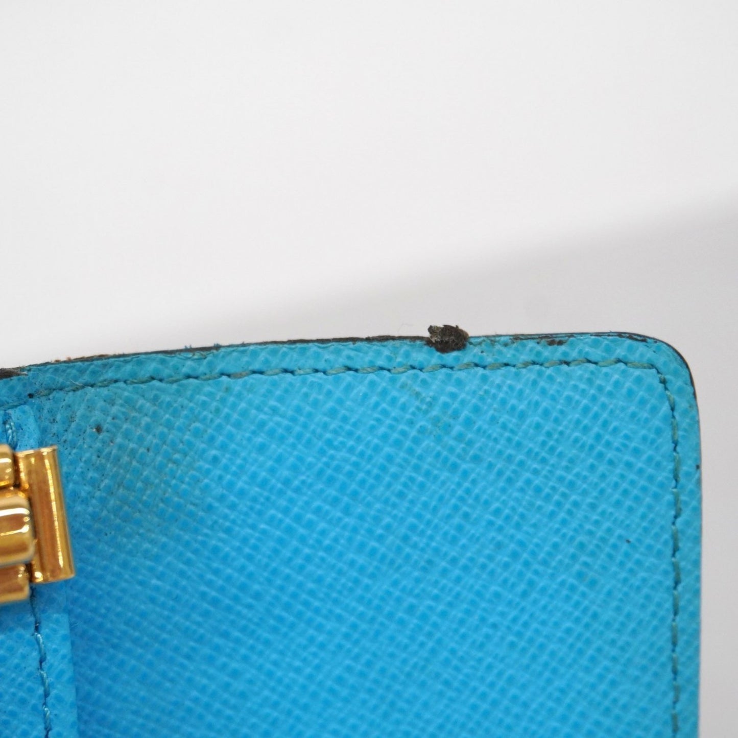 Louis Vuitton Monogram Multicle 4 Key Case M81939 Brown/Blue