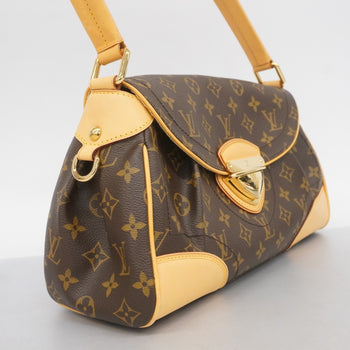 Louis Vuitton Monogram Beverly Mm Shoulder Bag M40121 Brown
